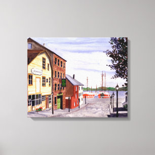 Impressão Em Tela New Bedford, Cabo Cod