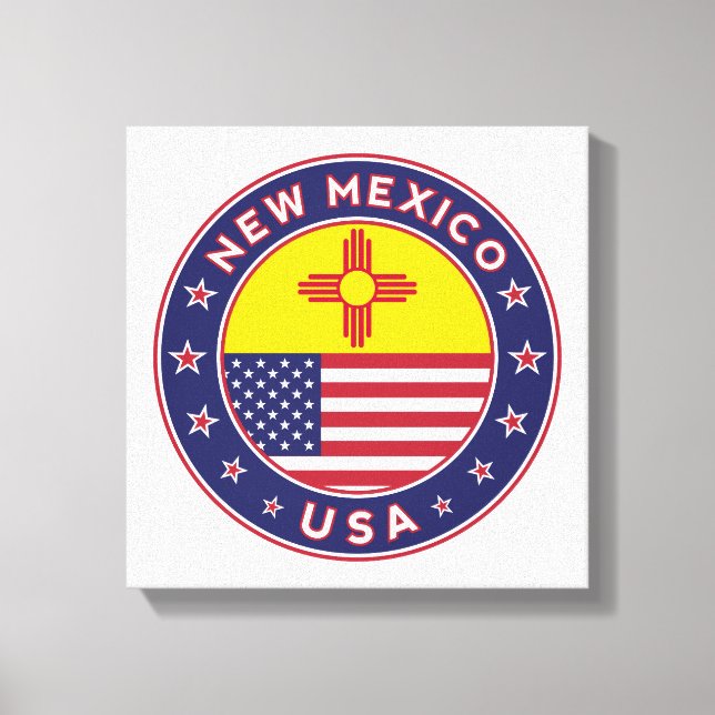 Impressão Em Tela New Mexico, USA States, New Mexico canvas, poster (Frente)