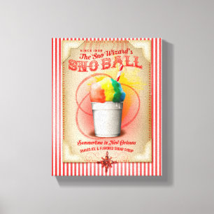 Impressão Em Tela New Orleans Summertime Snowball
