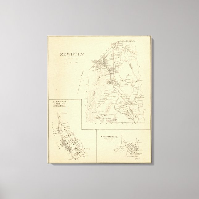 Impressão Em Tela Newbury (Frente)