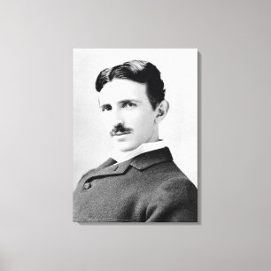 Impressão Em Tela Nikola Tesla