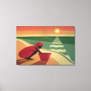 Impressão Em Tela Nivelando a calma 2003