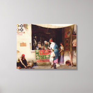 Impressão Em Tela No Antiquarian, 1880