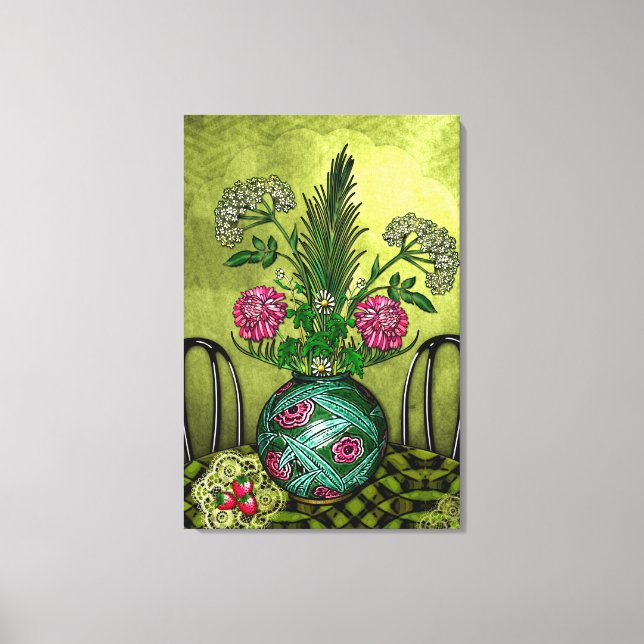 Impressão Em Tela No Café Roycroft (Frente)