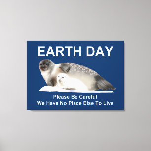 Impressão Em Tela No gelo fino