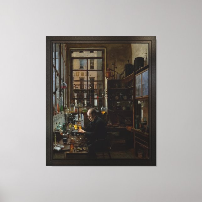 Impressão Em Tela No laboratório por Henry Alexander (Frente)