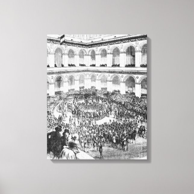Impressão Em Tela No Paris BCourd, 1846 (Frente)