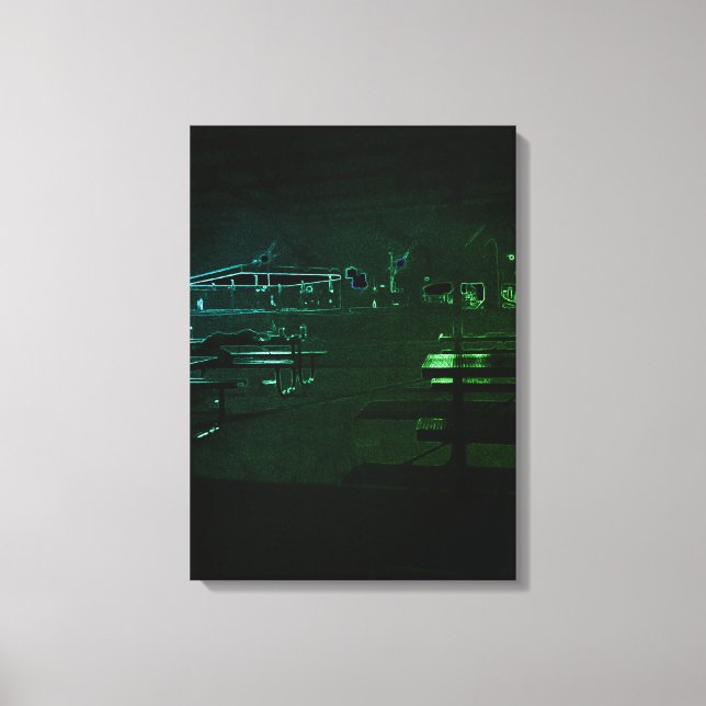 Impressão Em Tela No parque (Frente)