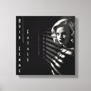 Impressão Em Tela Noir Femme Fatale