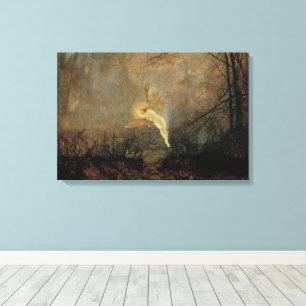 Impressão Em Tela Noite de Verão de Grimshaw, Arte Vitoriana Vintage