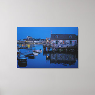 Impressão Em Tela Noite em Scituate