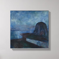 Noite estrelada de Edvard MUNCH, pintor simbólico