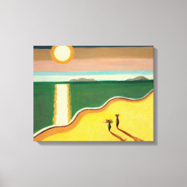 Impressão Em Tela Noite Sol 2010 (Frente)