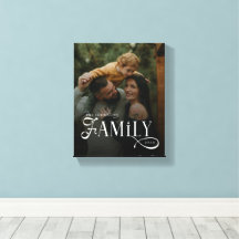 Nome de Foto Personalizado da Família com Letra Mo