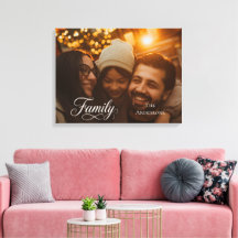 Nome de Foto Personalizado da Família com Letra Mo