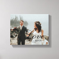 Nome do Amor de Foto de Casamento Personalizado ou
