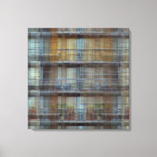 Impressão Em Tela Noontide, South Olive Street, Los Angeles