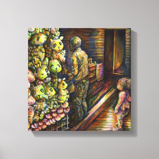 Impressão Em Tela Norte do Circo (Frente)