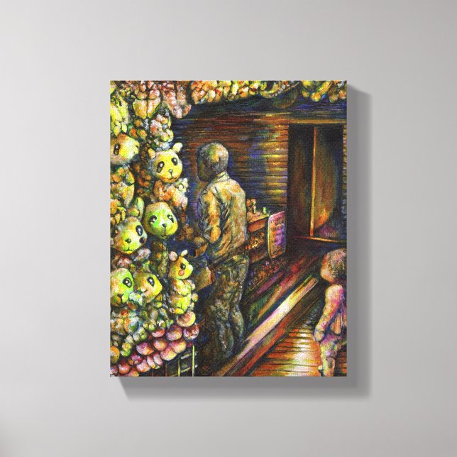 Impressão Em Tela Norte do Circo (Frente)