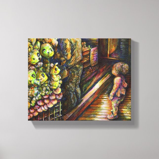 Impressão Em Tela Norte do Circo (Frente)