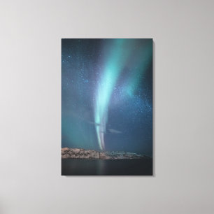 Impressão Em Tela Norte Luzes Láteas Via Látea