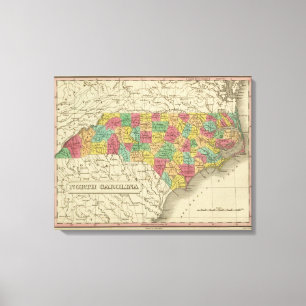 Impressão Em Tela North Carolina