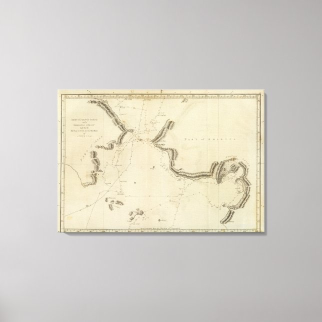 Impressão Em Tela Norton Sound, Bherings Strait, Alasca (Frente)