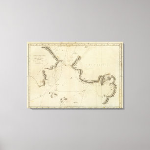 Impressão Em Tela Norton Sound, Bherings Strait, Alasca