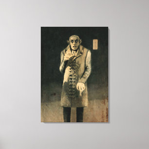 Impressão Em Tela Nosferatu Conde Orlok