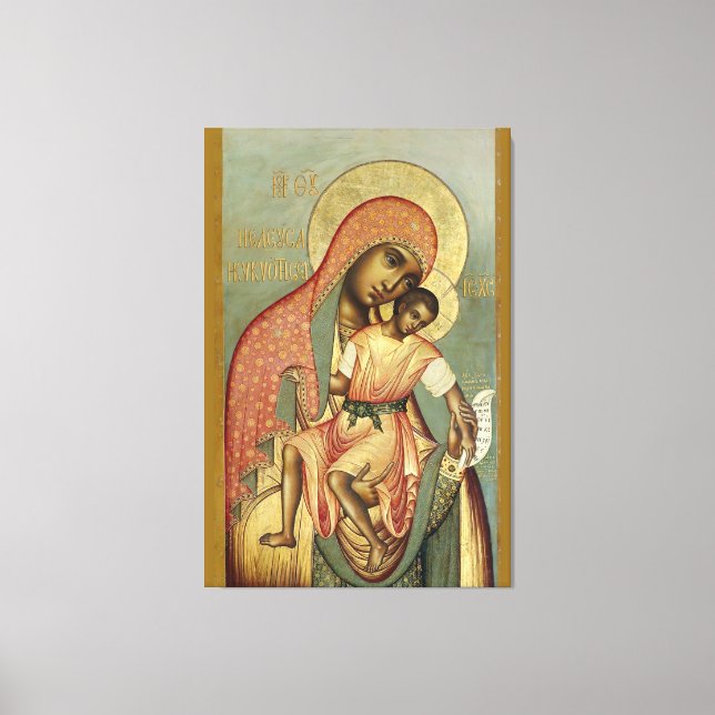 Impressão Em Tela Nossa Senhora de Eleus (Frente)