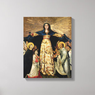 Impressão Em Tela Nossa Senhora de Graça e os Mestrados da Ordem de