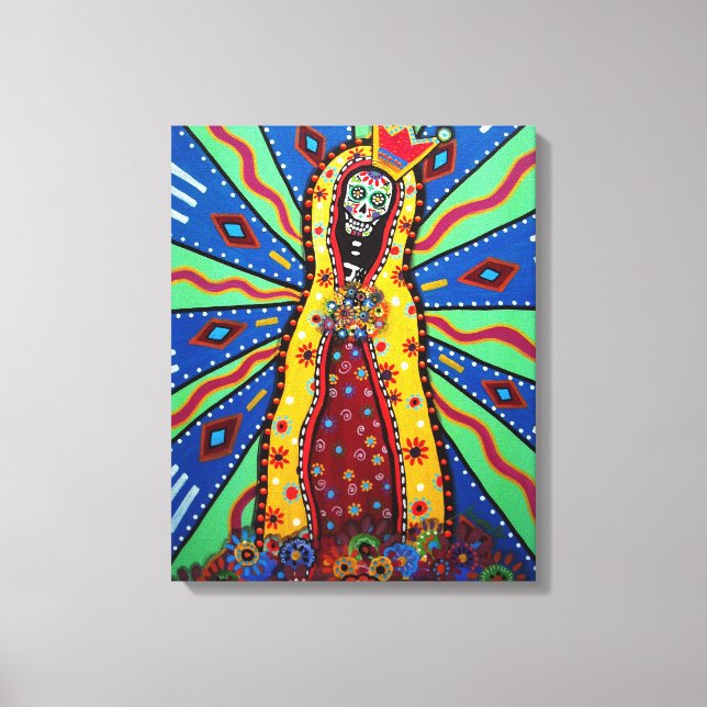 Impressão Em Tela Nossa Senhora de Guadalupe (Frente)