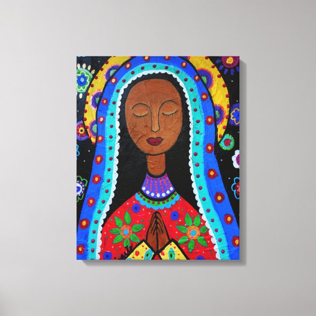 Impressão Em Tela Nossa Senhora de Guadalupe (Frente)