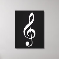 nota musical grande de clef de triplo