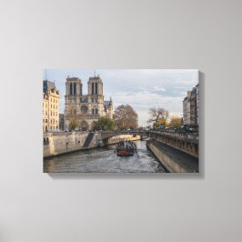 Impressão Em Tela Notre Dame de Paris, França