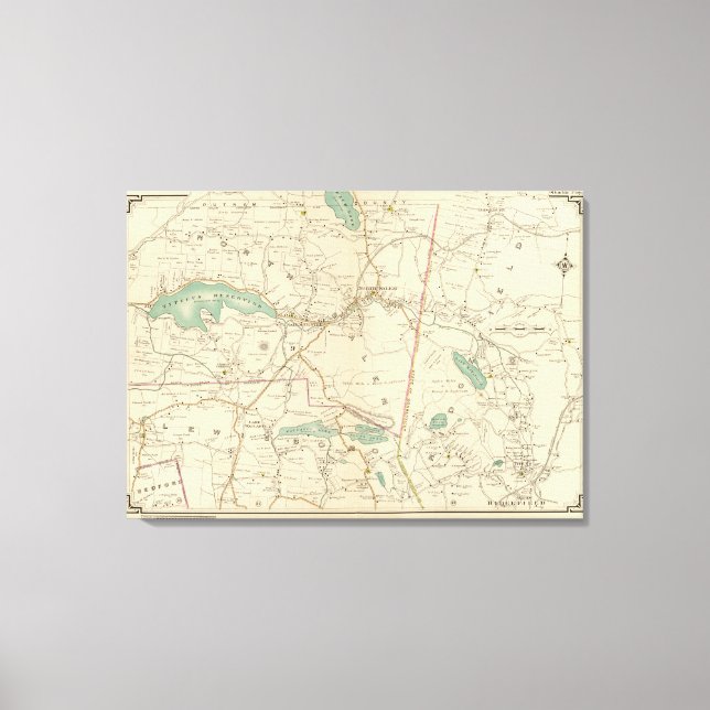 Impressão Em Tela Nova Iorque 8 norte (Frente)