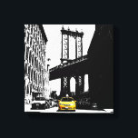 Impressão Em Tela Nova Iorque Yellow Taxi Brooklyn Bridge Nyc<br><div class="desc">Nova Iorque Yellow Taxi Brooklyn Bridge Nyc Pop Art Impressão.</div>