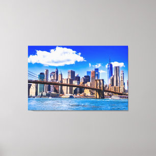 Impressão Em Tela Nova York