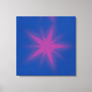 Impressão Em Tela Nove Estrelas - Arte de Ken Gage