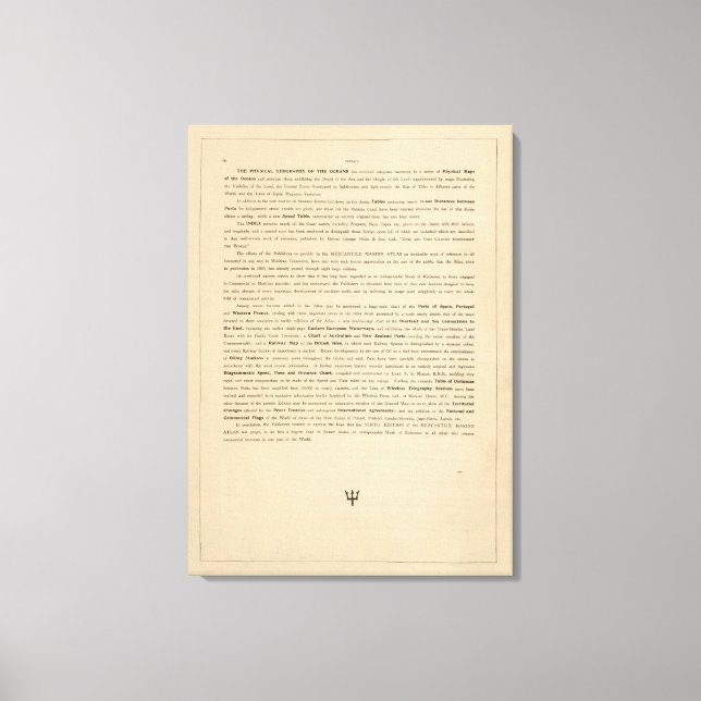 Impressão Em Tela Novo atlas marinho mercantil (Frente)