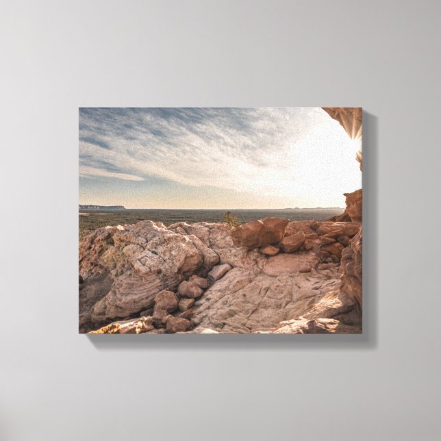 Impressão Em Tela Novo México - EUA (Frente)