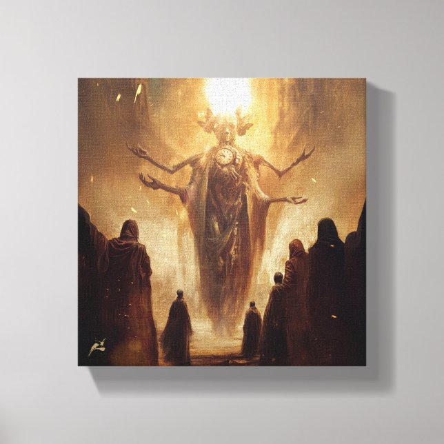 Impressão Em Tela Novo Mundo (Frente)