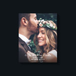 Impressão Em Tela Novo Sr. & Sra. Newlyweds Foto Chic Wedding Keepsa<br><div class="desc">Adicione um toque elegante à decoração de casa dos recém-casados com uma simples na moda, "novo Sr. & Sra.", impressão personalizada de tela de manutenção do casamento. A imagem e toda a redação deste modelo são simples de personalizar. O design de cobertura de letras brancas apresenta uma foto de sua...</div>