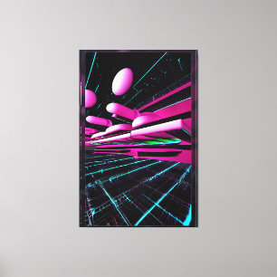 Impressão Em Tela Novos Espaços - Ken Gage Art