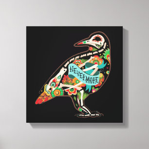 Impressão Em Tela Nunca Mais Açúcar Caveira Raven