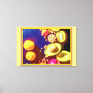 Impressão Em Tela "Nutrição Saudável" Foto Grata. Compre agora