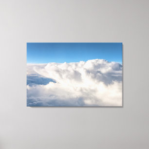 Impressão Em Tela Nuvens