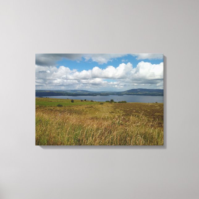Impressão Em Tela Nuvens de Tempestade (Frente)