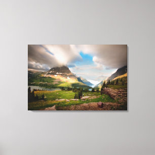 Impressão Em Tela Nuvens Varrendo Montanhas