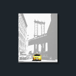 Impressão Em Tela Nyc Brooklyn Bridge Yellow Taxi Nova Iorque<br><div class="desc">Nyc Brooklyn Bridge Yellow Taxi Pop Nova Iorque Art Canvas Art Impressão.</div>
